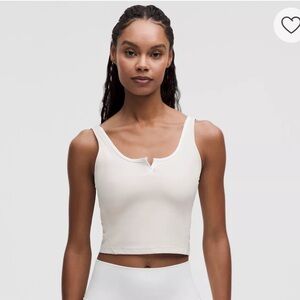 lululemon align notched neck tank NWT